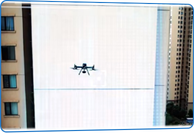 無人機(jī)外墻空鼓檢測